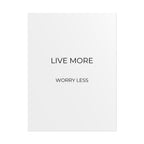 Live More Print