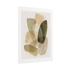 Neutral Abstract Botanical Print