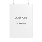 Live More Print