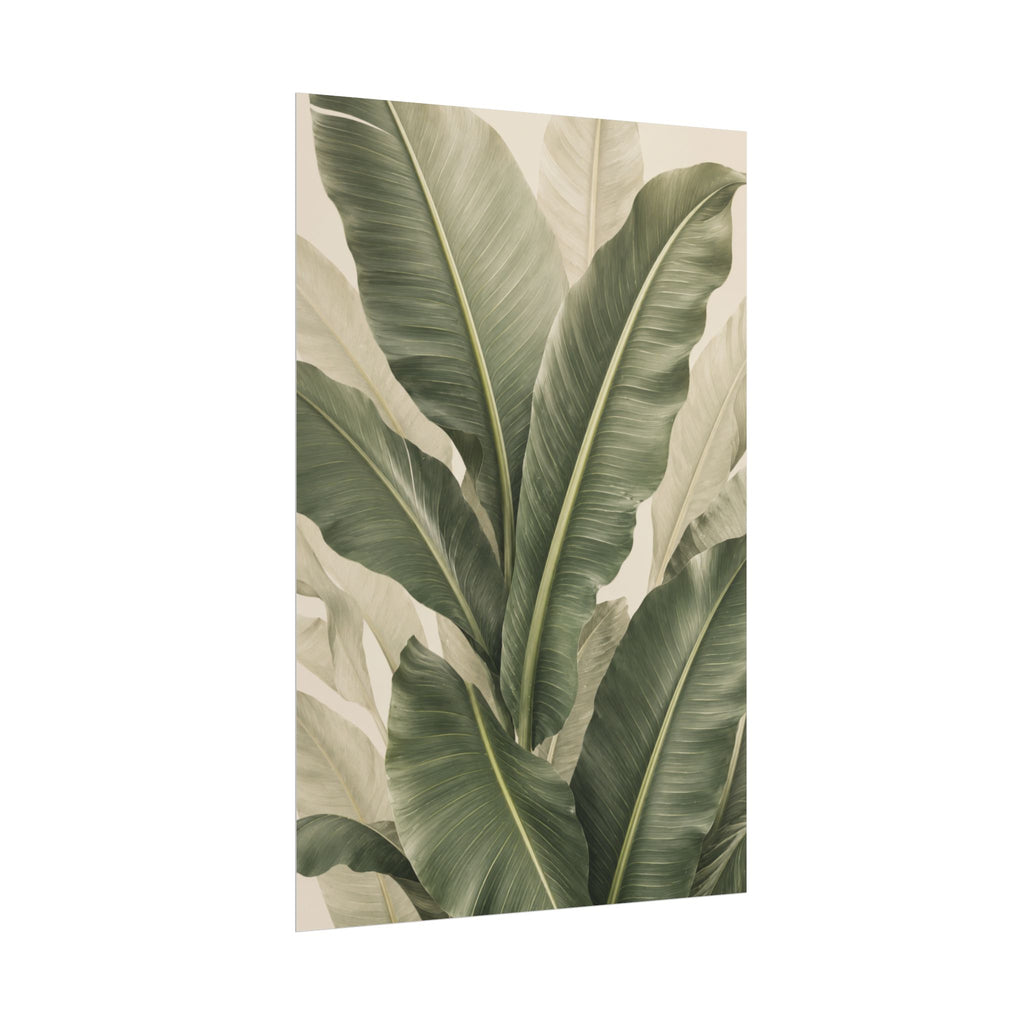 Banana Leaves Print