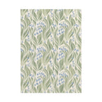 Green Floral Pattern Print