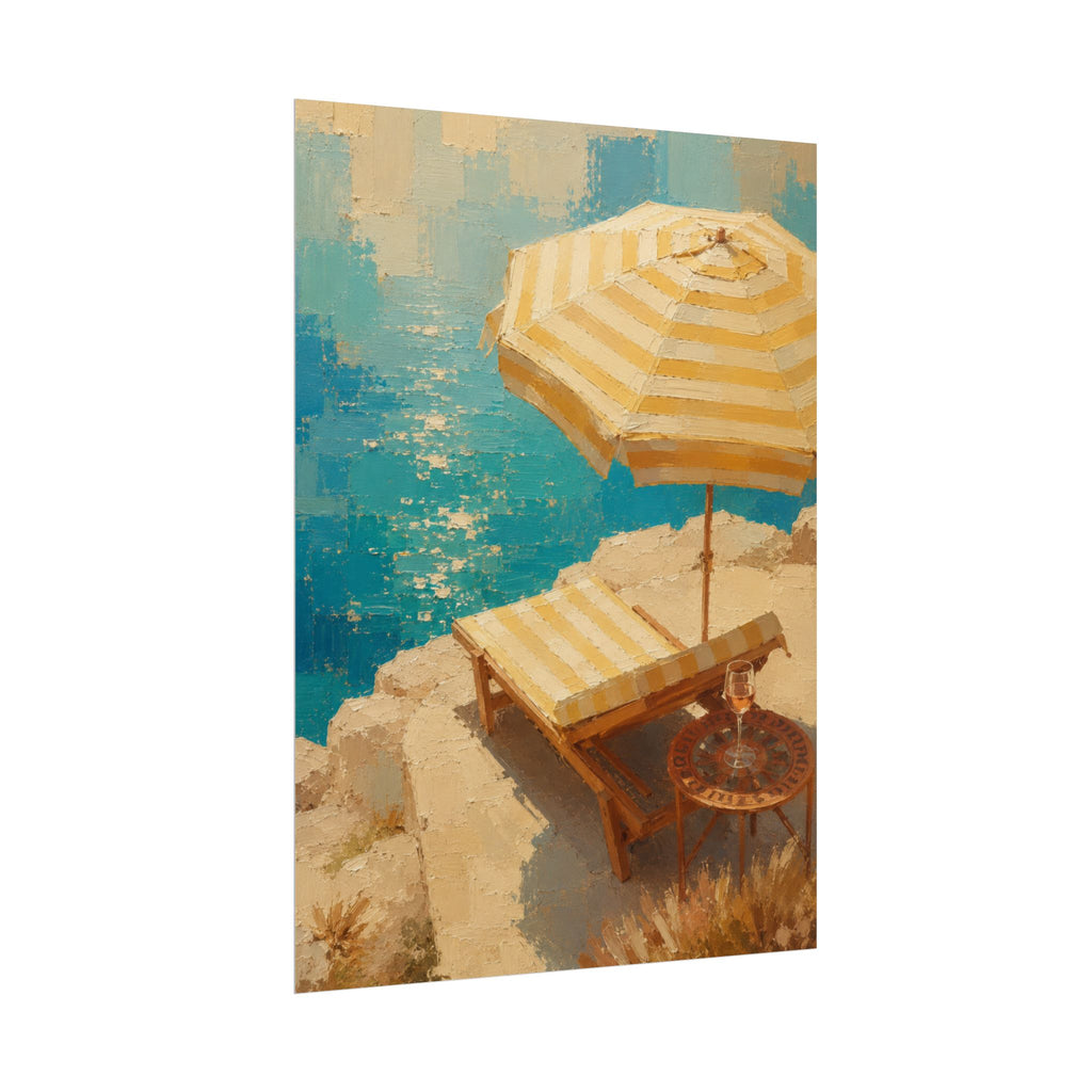 Yellow Parasol Print