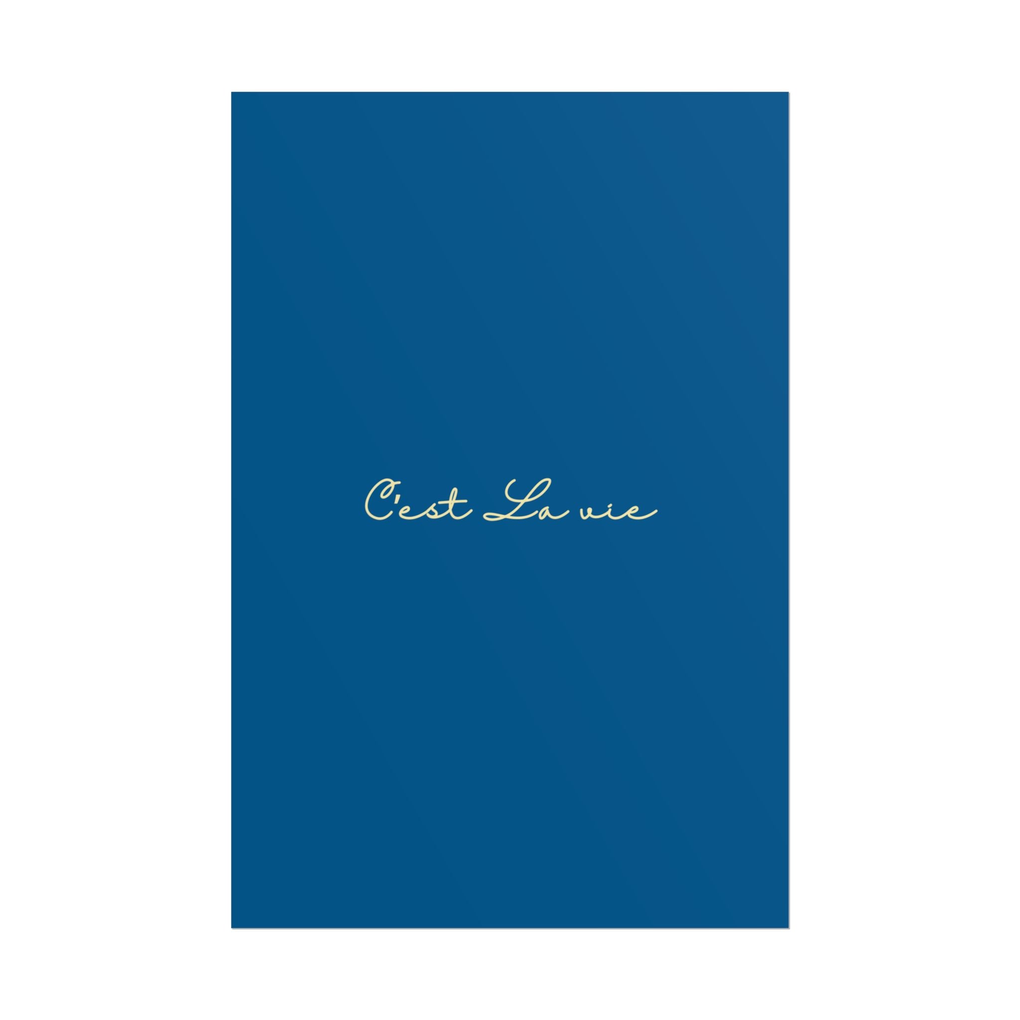 C’est La Vie Print