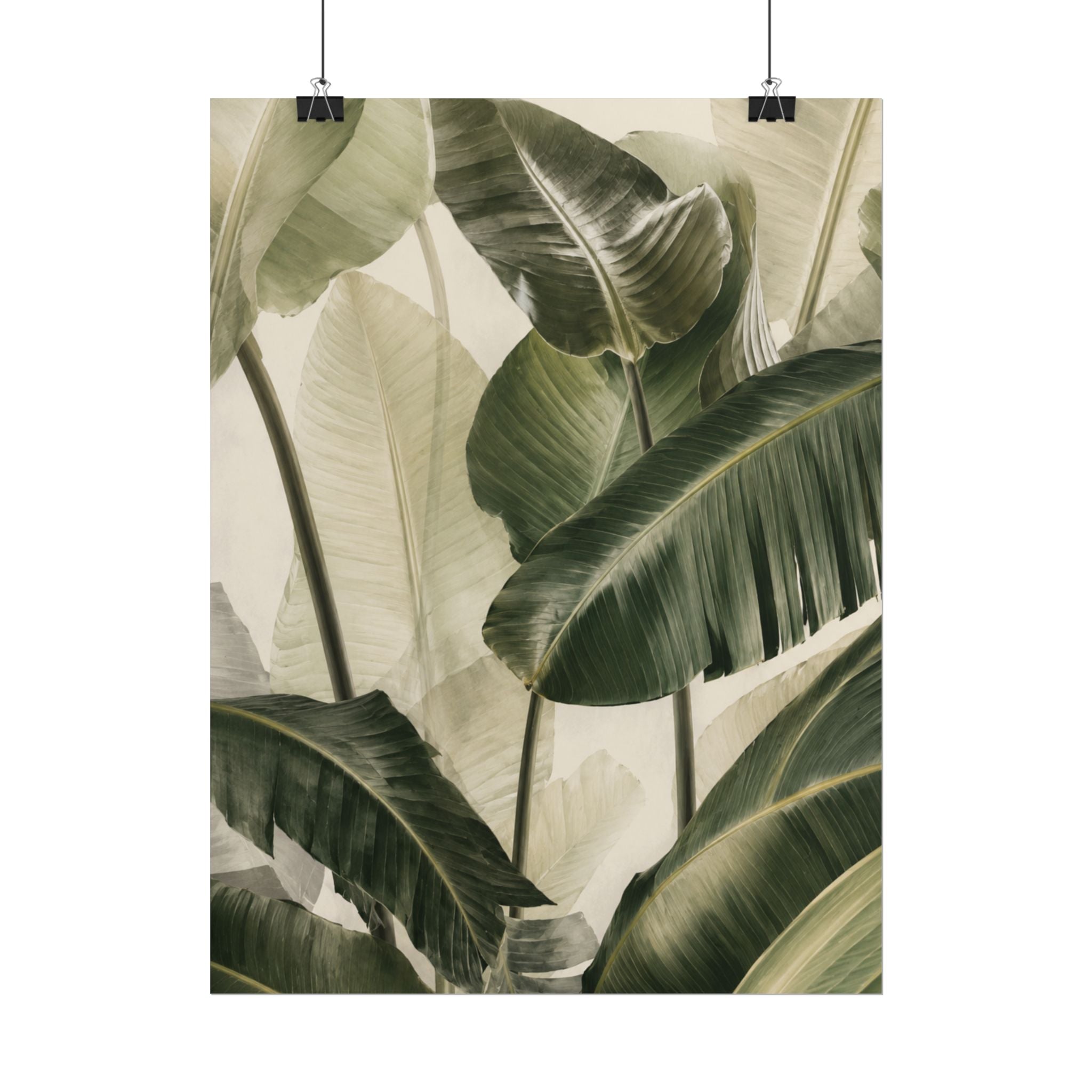 Tropical Foliage Print