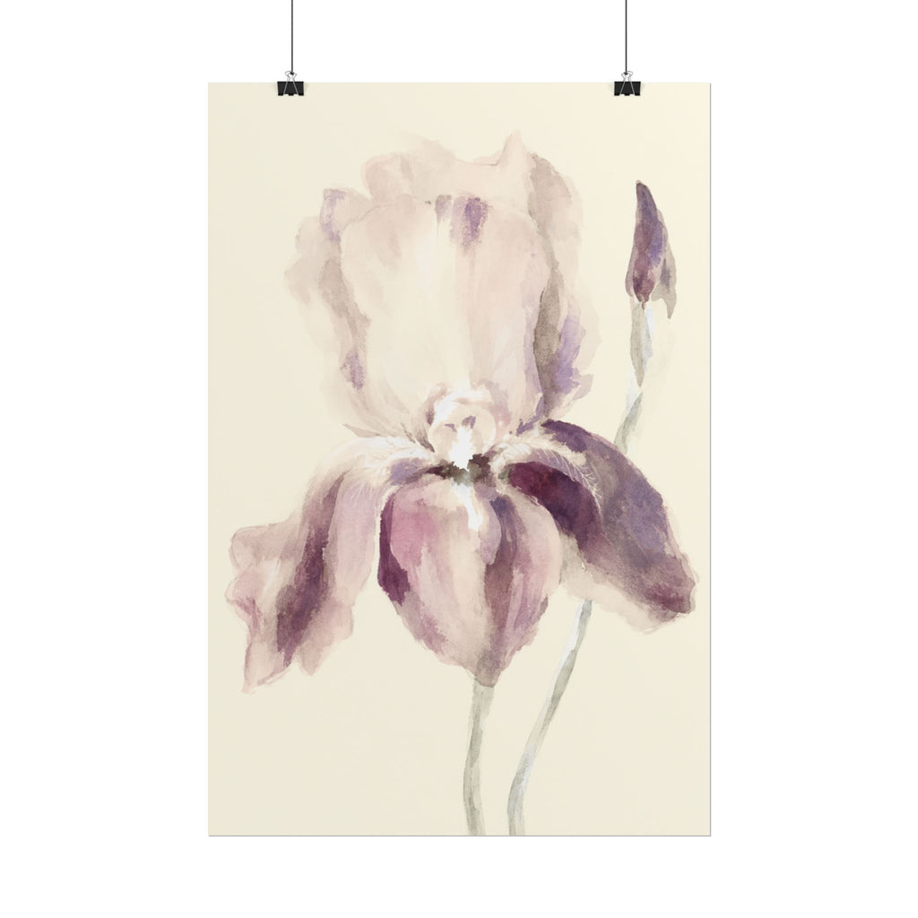 Purple Iris Print