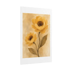 Yellow Flower Watercolor Print