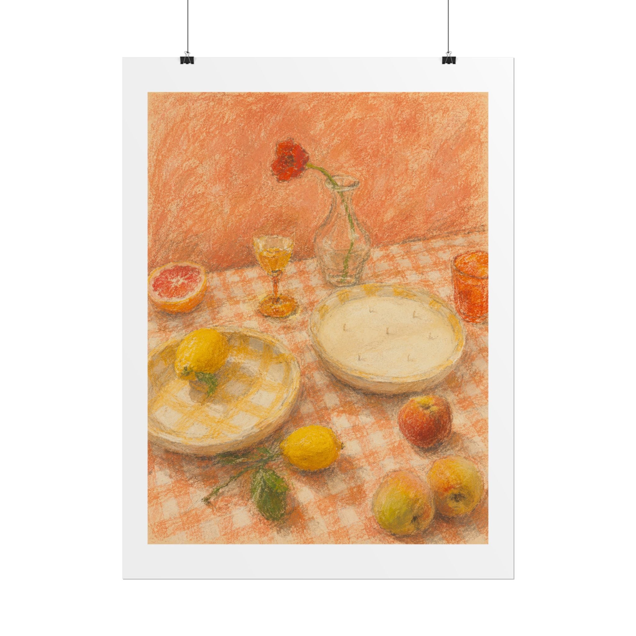 Citrus Table Print