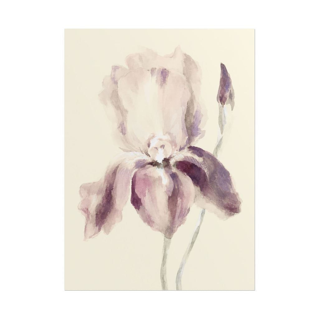 Purple Iris Print
