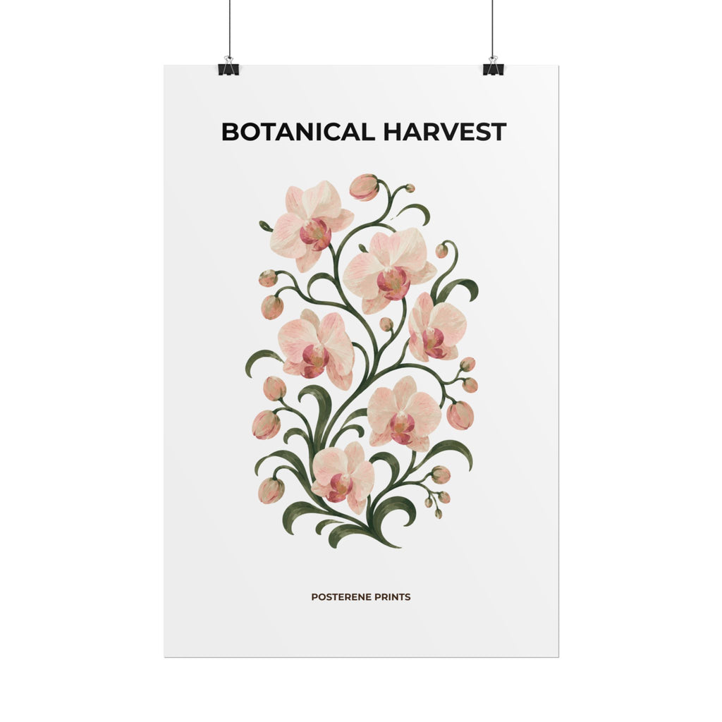 Soft Orchid Botanical Print