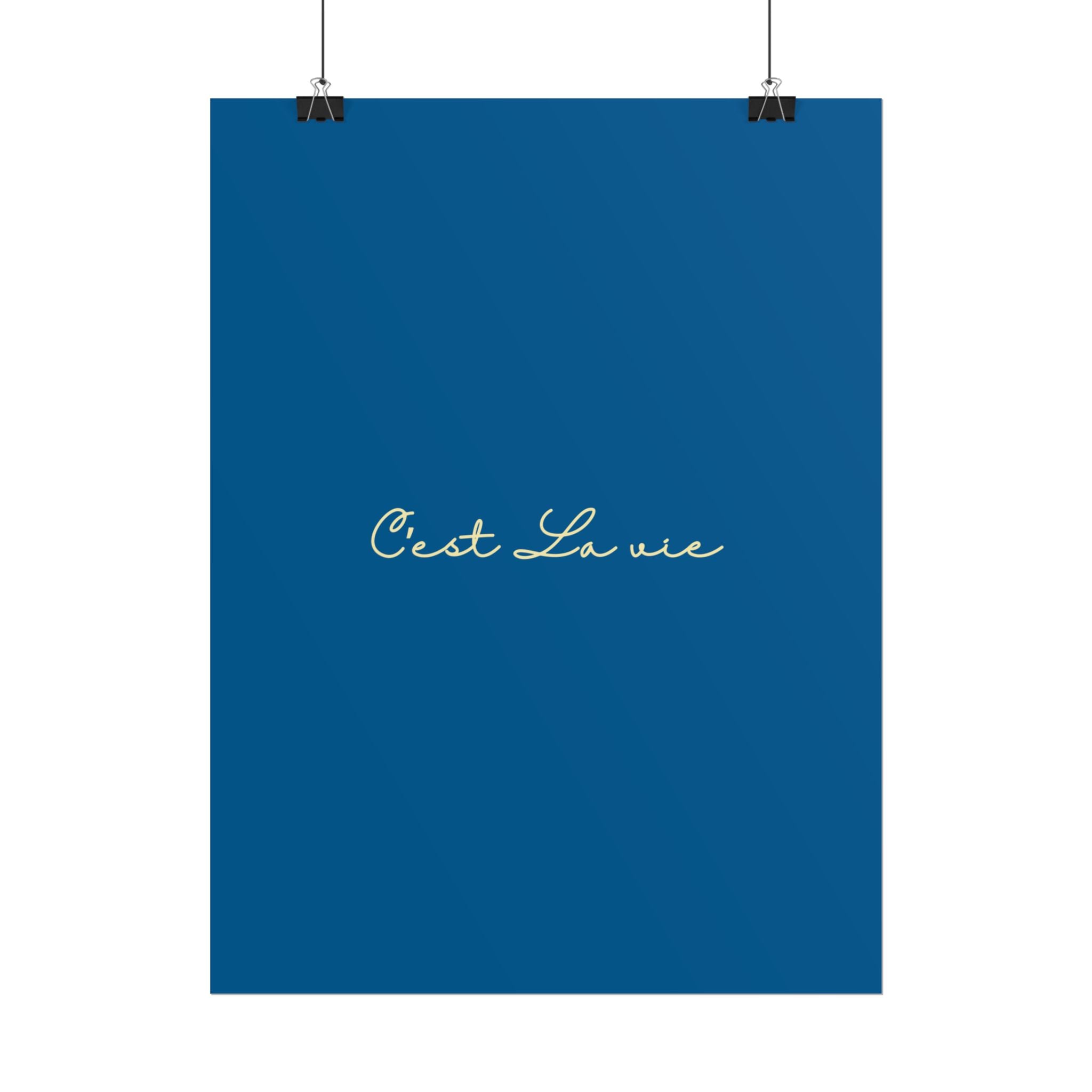 C’est La Vie Print