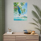 Tropical Parrot Print
