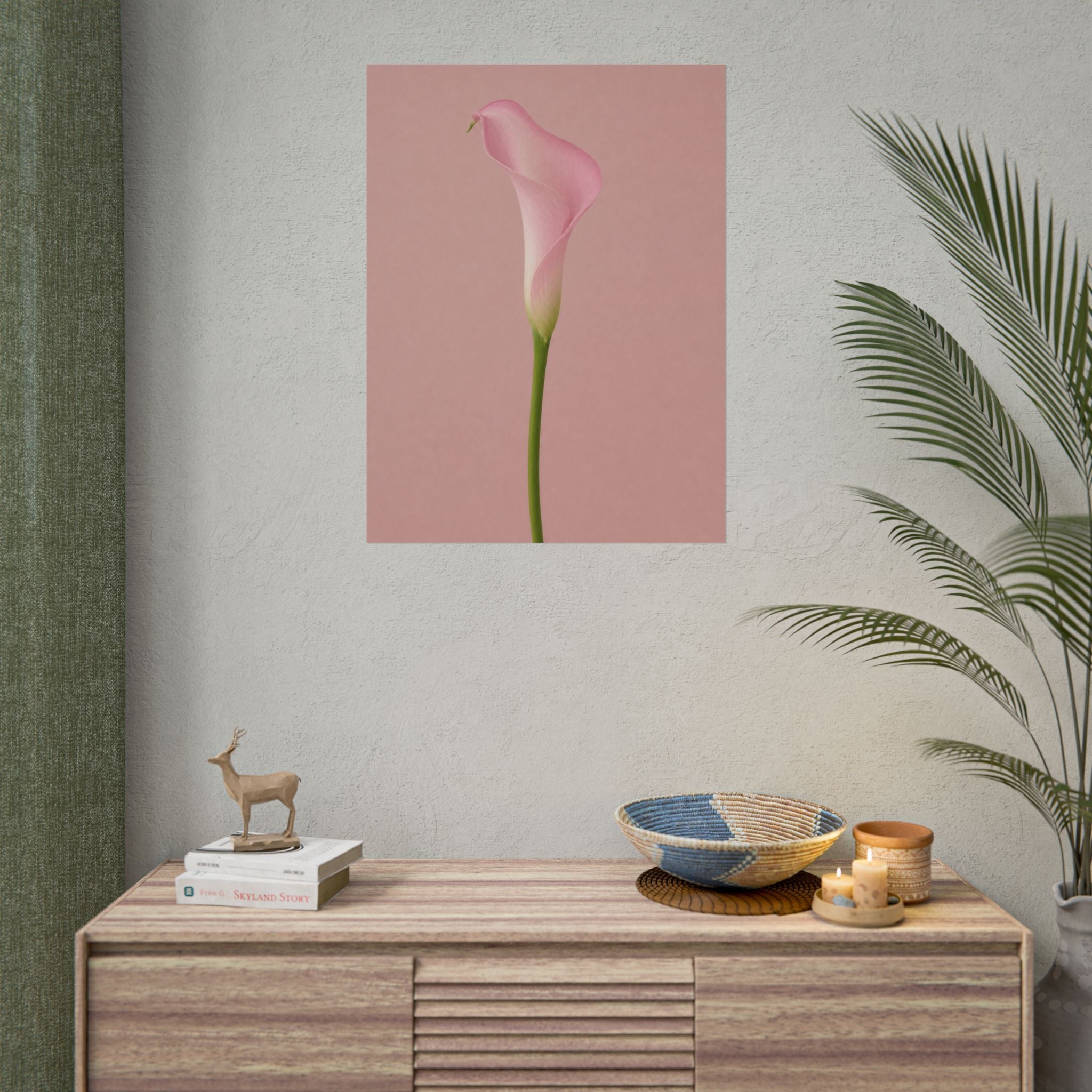 Pink Calla Lily Print