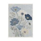 Blue Poppy Meadow Print