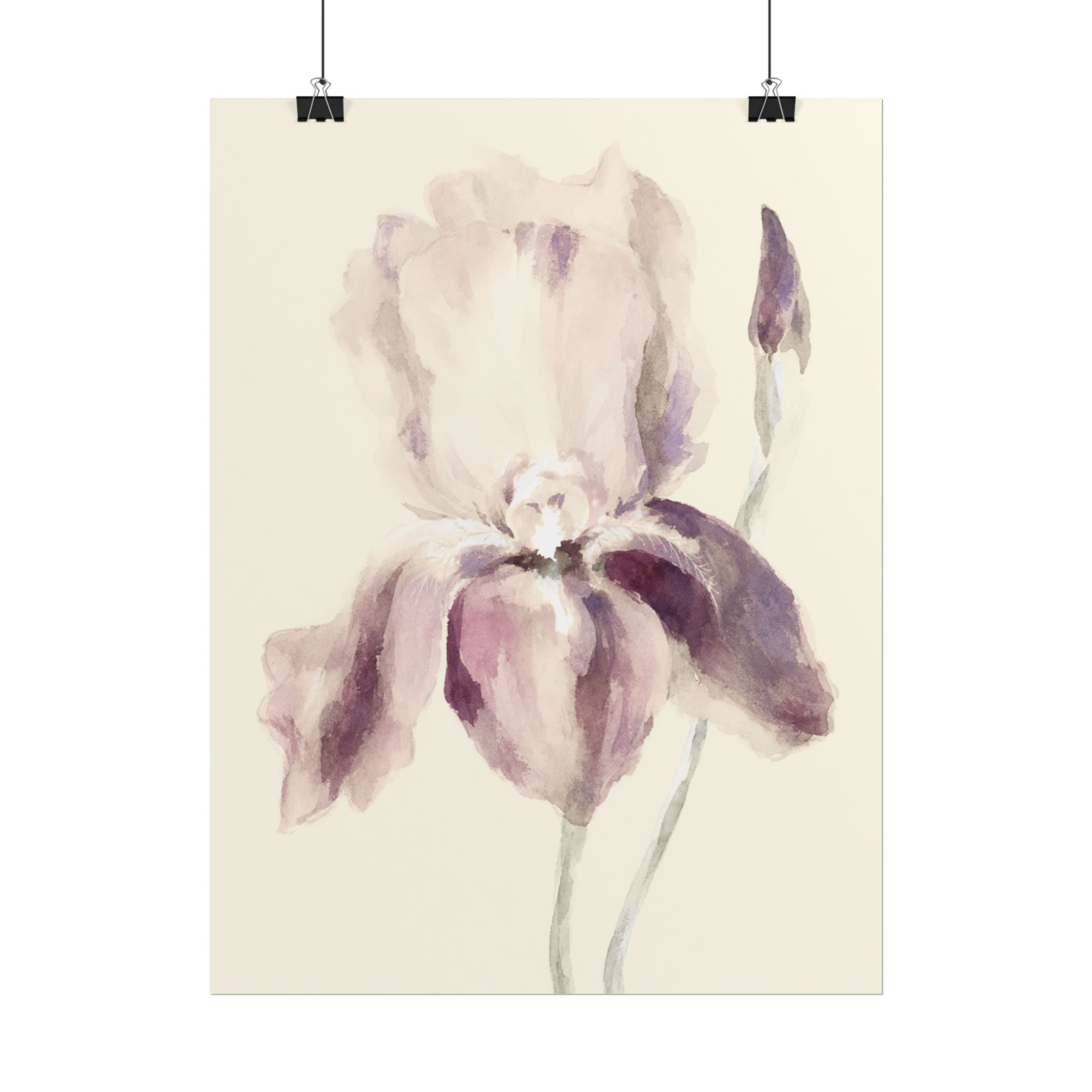 Purple Iris Print