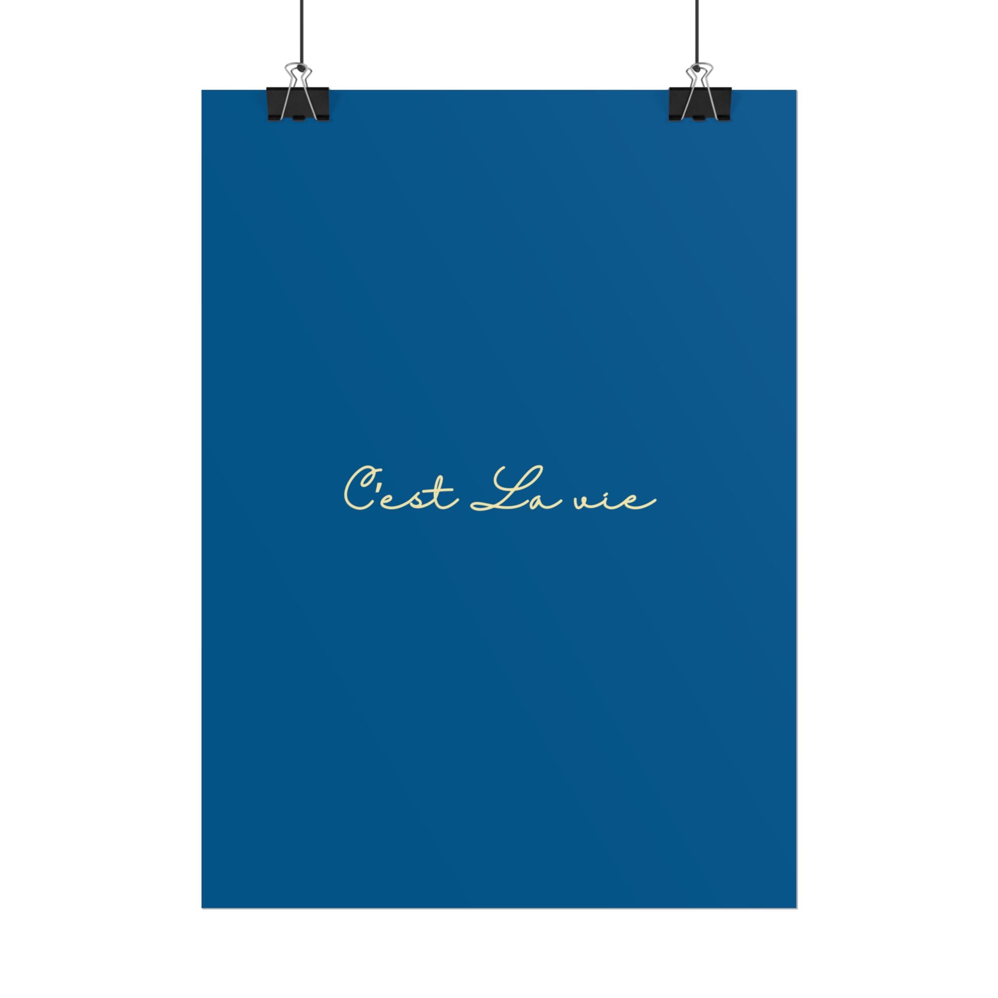 C’est La Vie Print