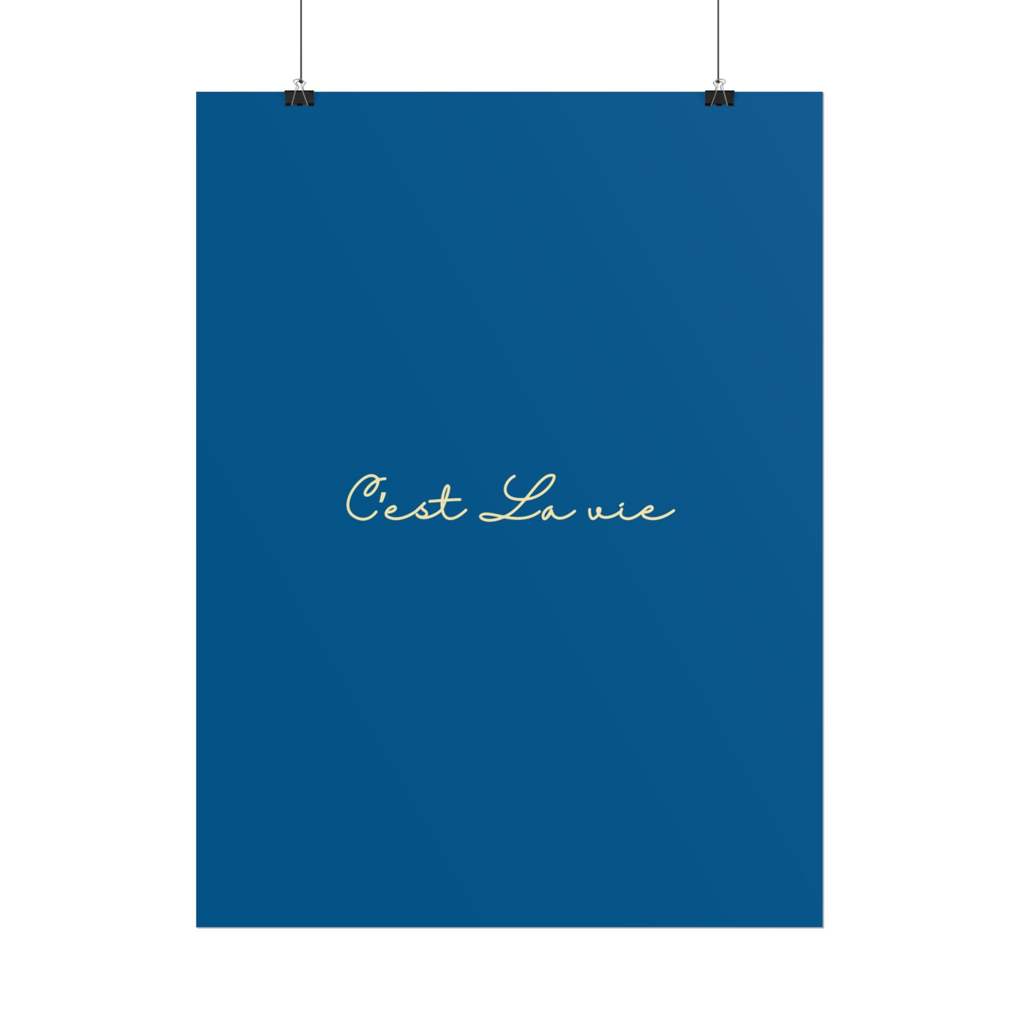 C’est La Vie Print