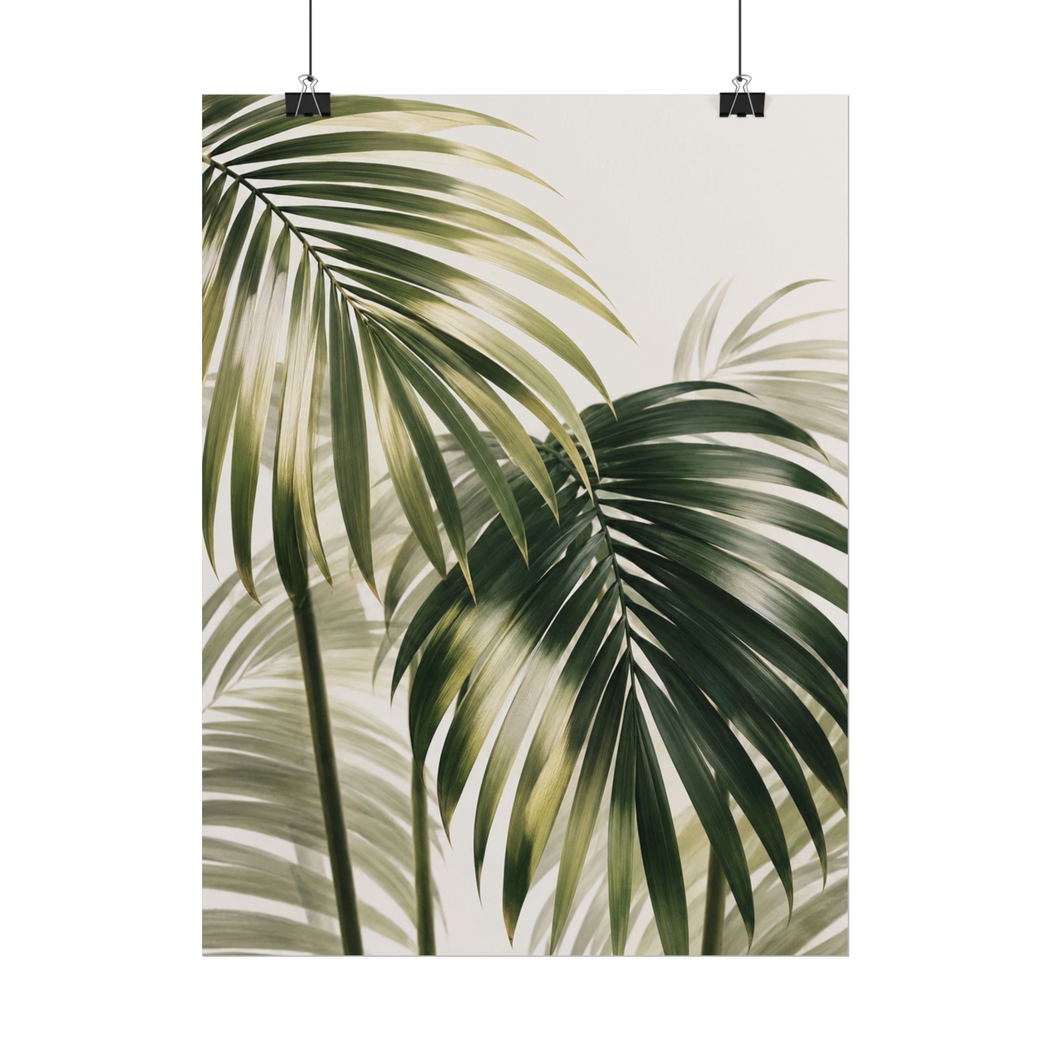 Palm Frond Print