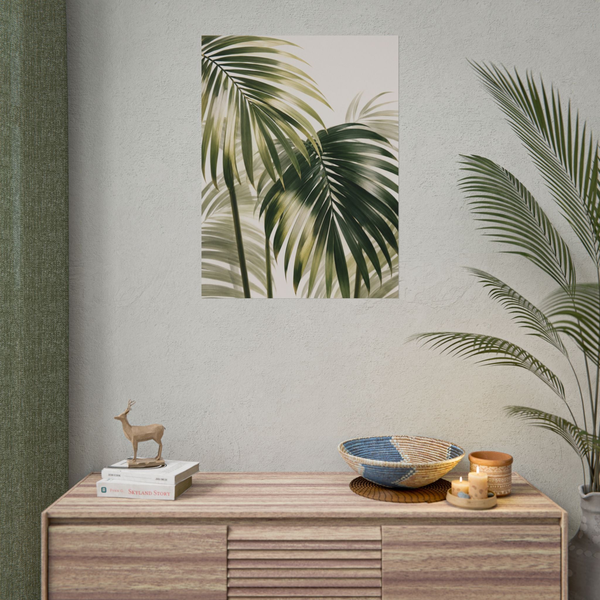 Palm Frond Print
