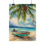 Caribbean Boat Print
