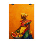 Island Fruit Market Print