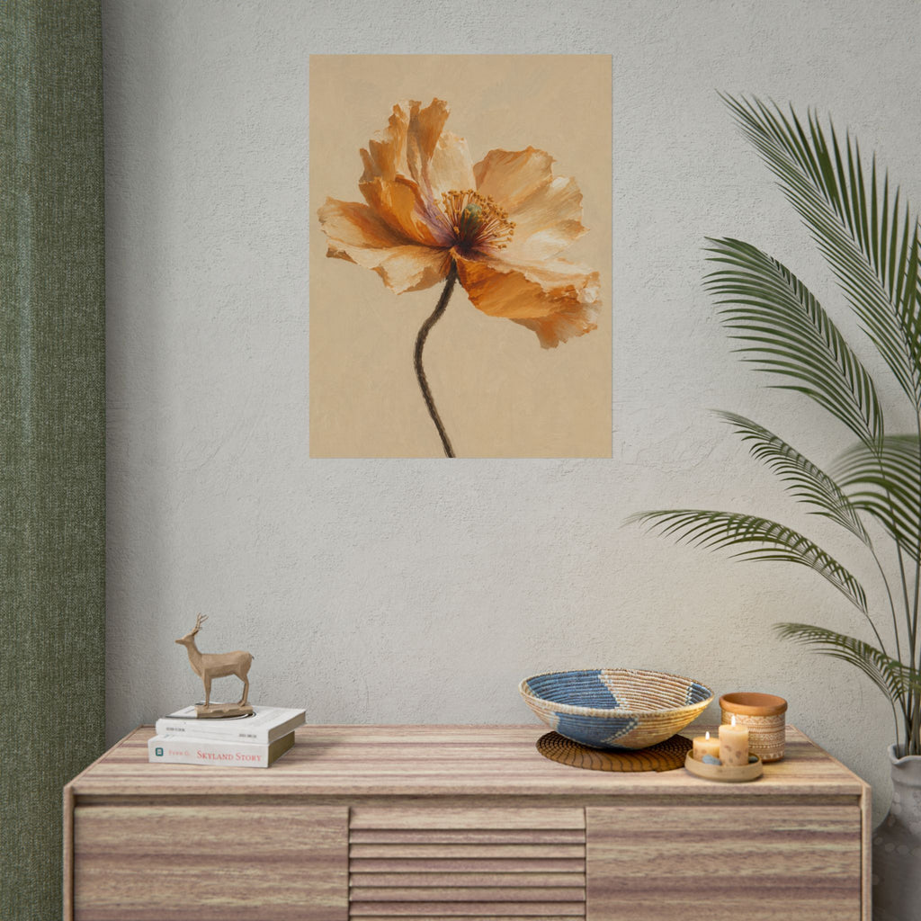 Golden Poppy Print