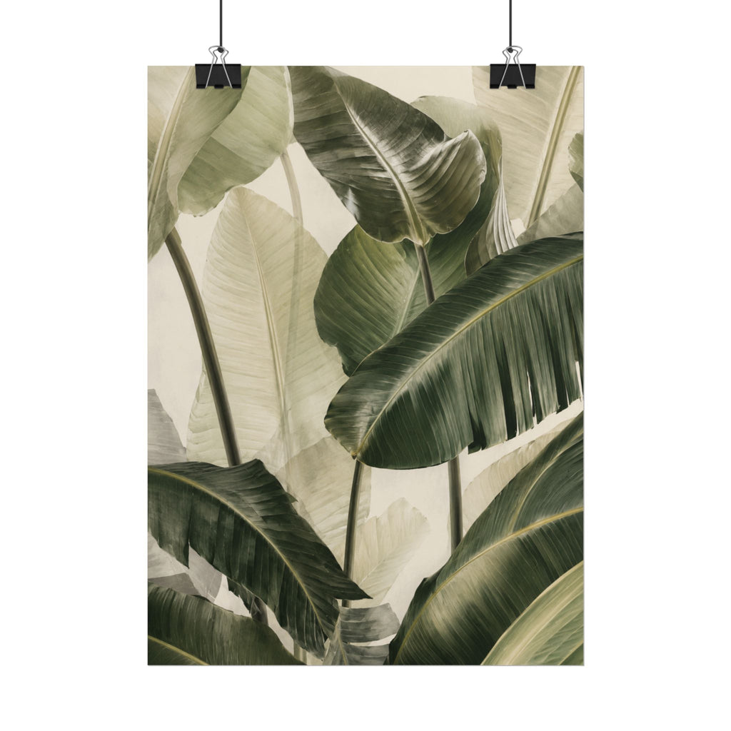 Tropical Foliage Print