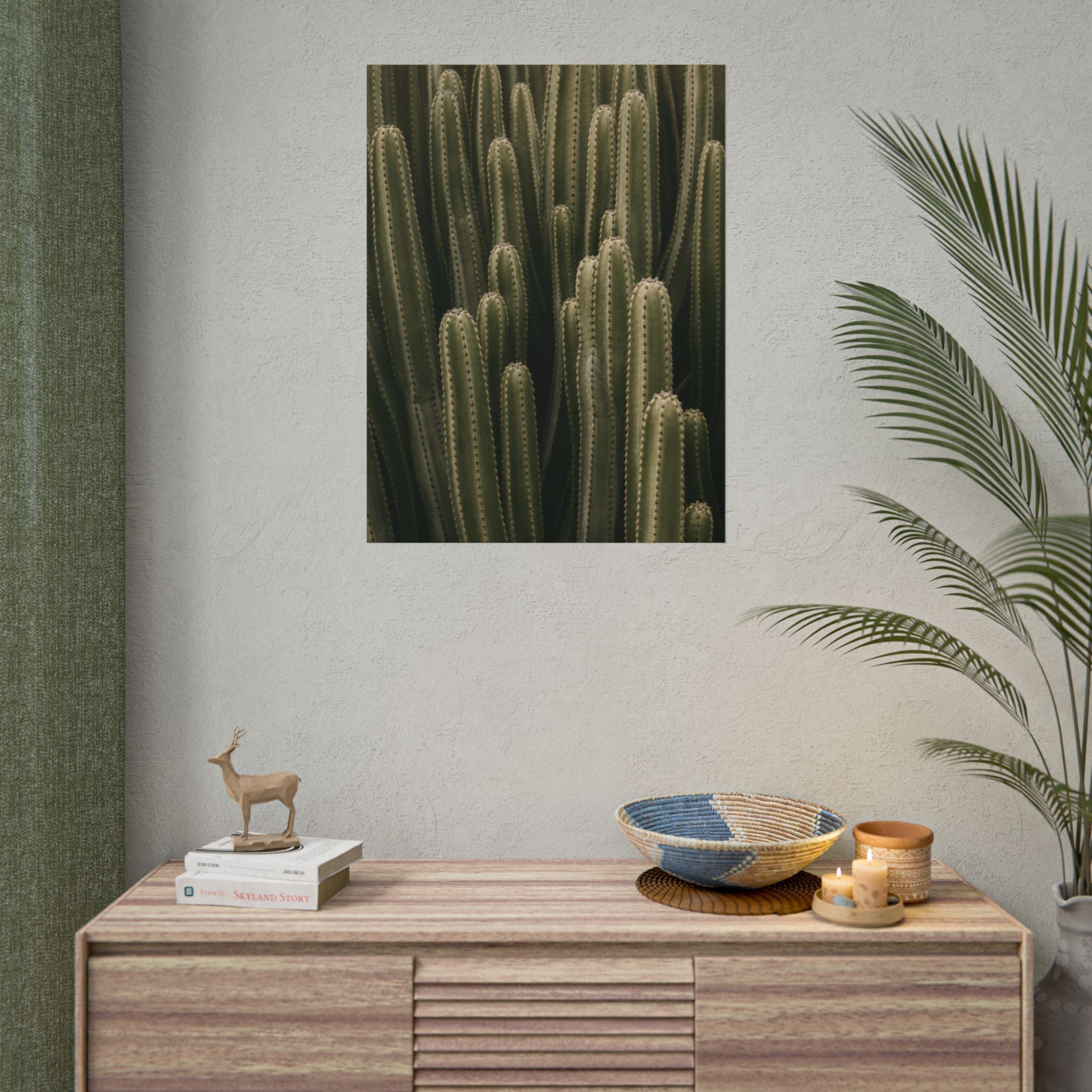 Column Cactus Print