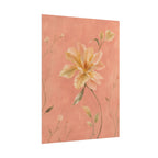 Peach Garden Flower Print