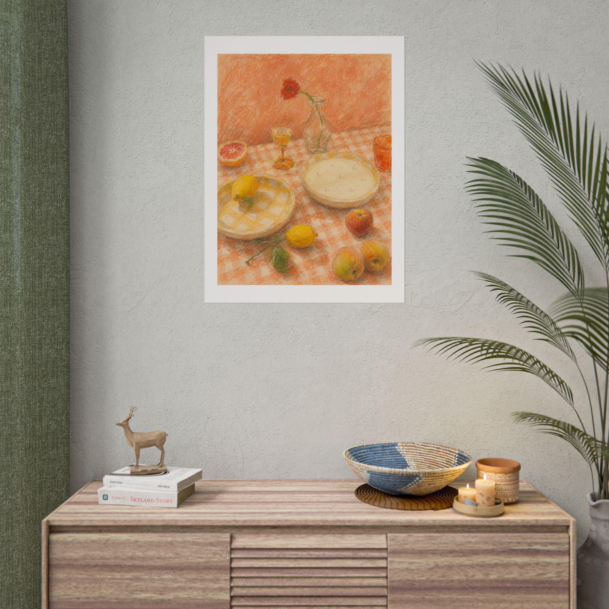 Citrus Table Print