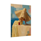 Beach Hat Print