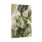Neutral Monstera Print
