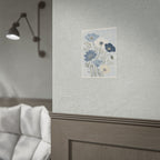 Blue Poppy Meadow Print