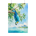 Tropical Parrot Print