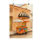 Melon Street Cart Print