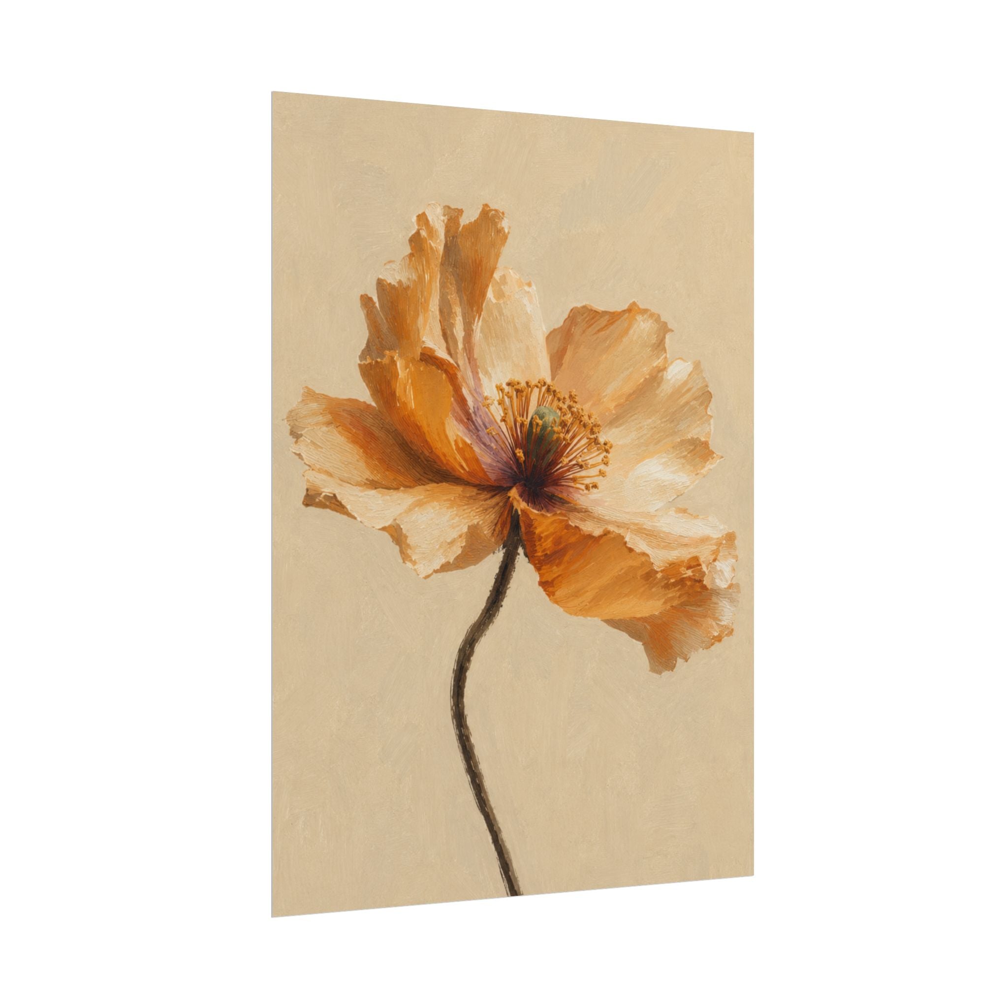 Golden Poppy Print
