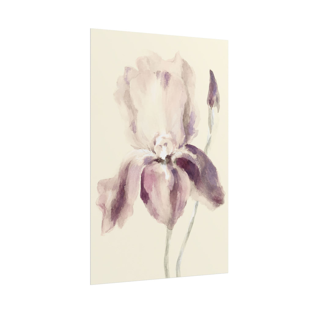 Purple Iris Print