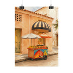 Melon Street Cart Print