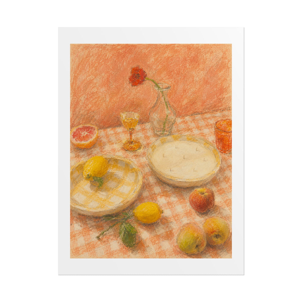 Citrus Table Print