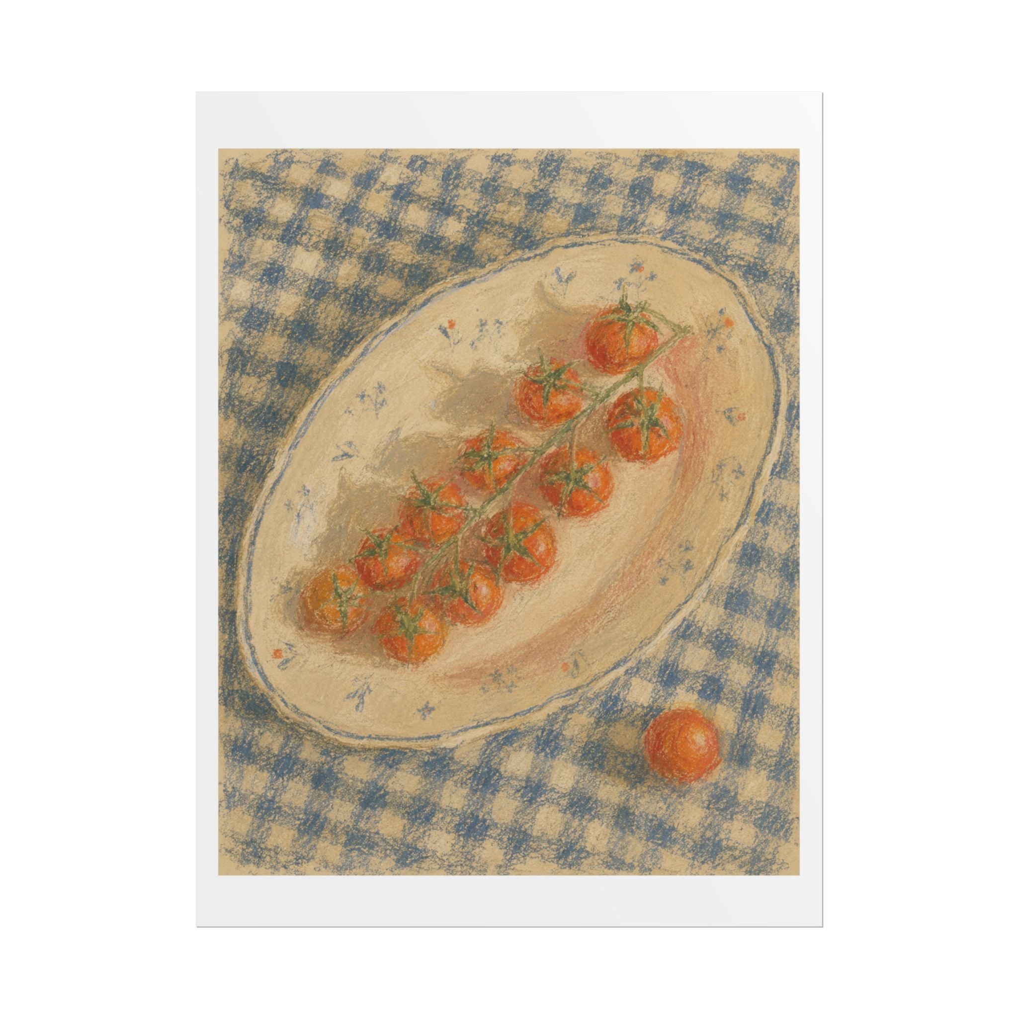 Tomato Table Print