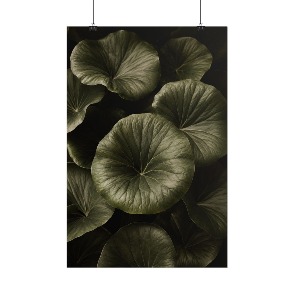 Round Leaf Botanical Print