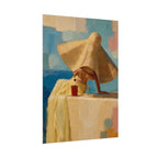 Beach Hat Print