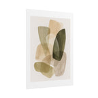 Neutral Abstract Botanical Print
