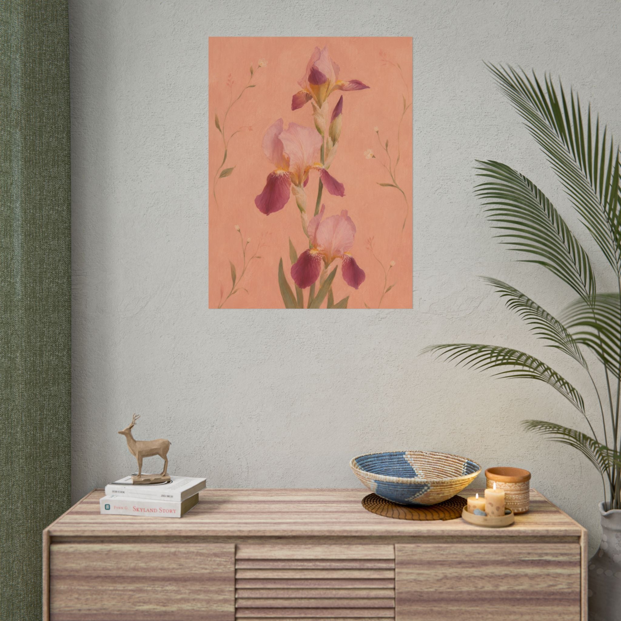 Blush Iris Print
