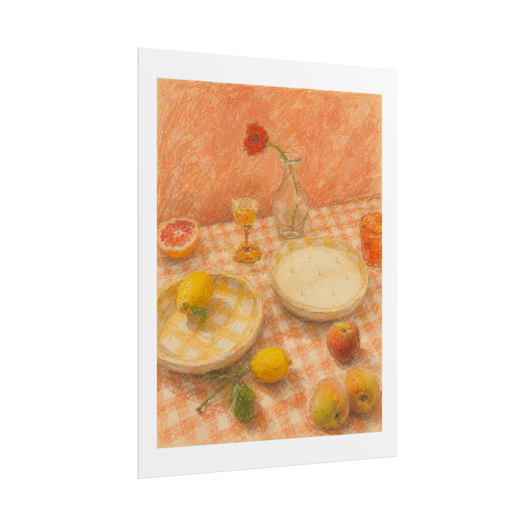 Citrus Table Print