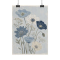 Blue Poppy Meadow Print