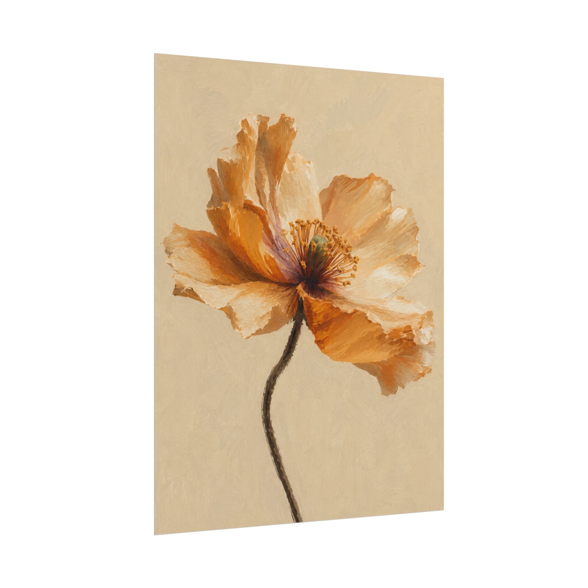 Golden Poppy Print