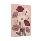Burgundy Poppy Garden Print
