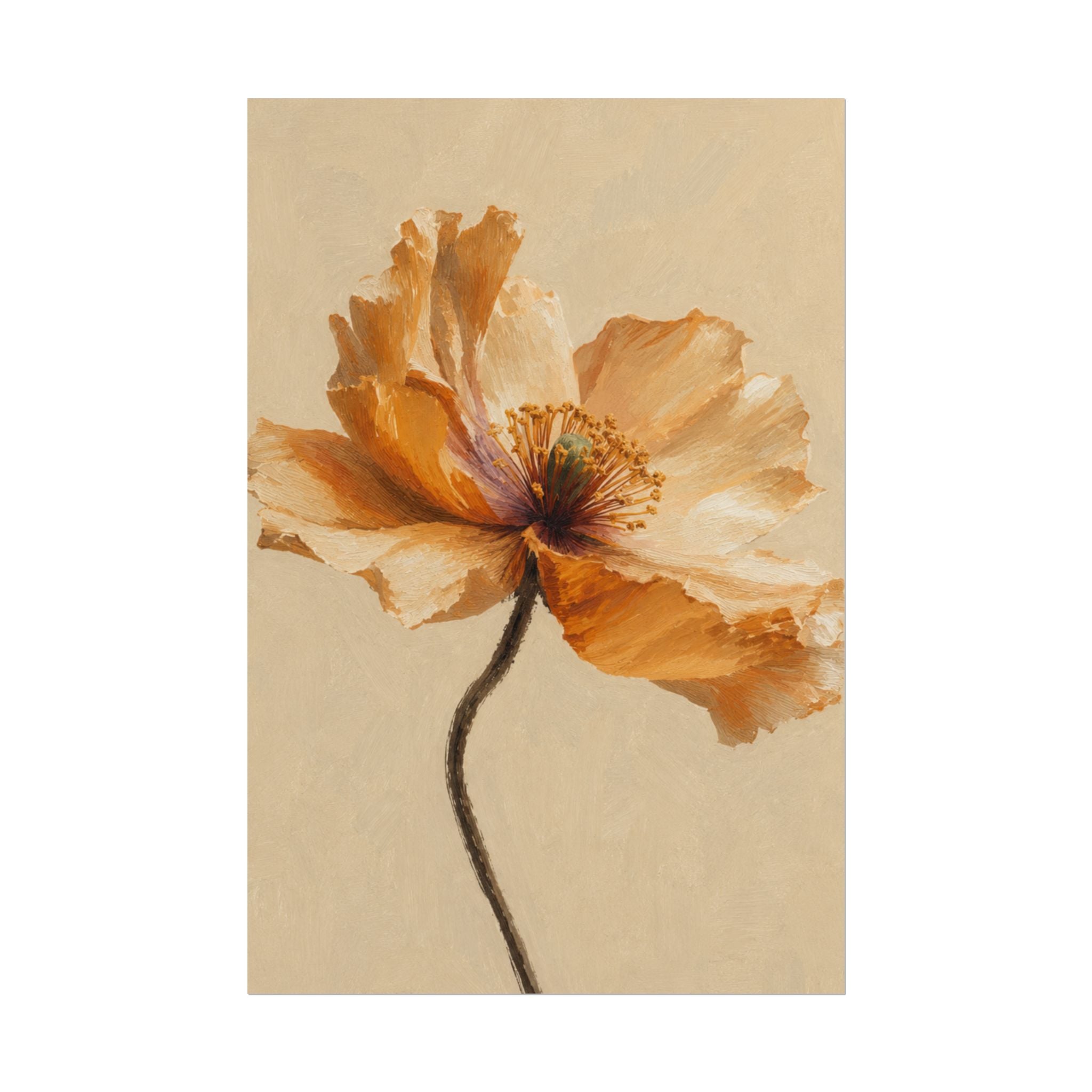 Golden Poppy Print