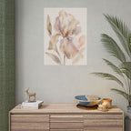 Soft White Iris Print