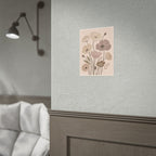 Neutral Poppy Meadow Print